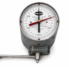 Chatillon 1388-S Torque Tester Gauge 5-600 in-lb Calibration Tool 1/4 1/2 Drive