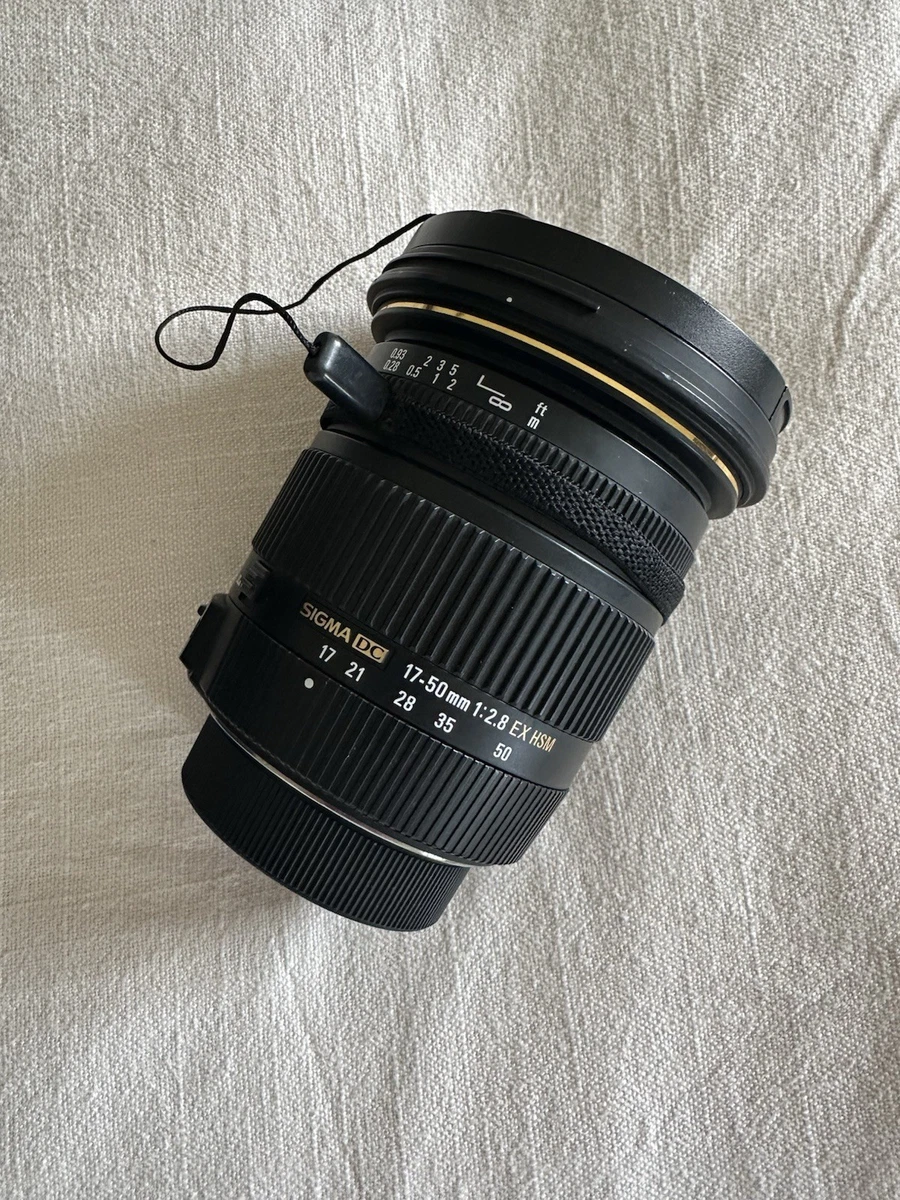 Sigma f/2.8 Camera Lenses 17-50mm Focal for sale | eBay