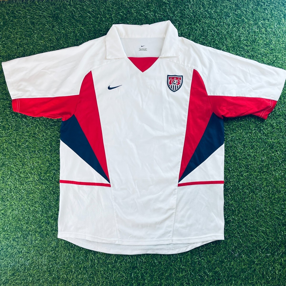 United States 2002 Official Jersey Shirt Kit – Size L – USA, World