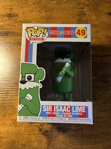Funko Pop! Ad Icons Otter Pops Sir Isaac Lime #49 Vinyl Figure