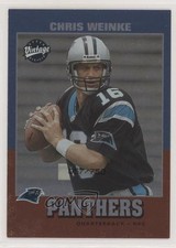 2001 Upper Deck Rookie F/X Vintage Rookies 57/750 Chris Weinke #246 1q9