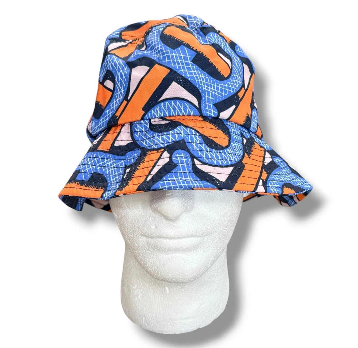 帽子 Burberry MonogramPrint Bucket Hat Orange Burberry Monogram Print Baseball Cap Orange - US