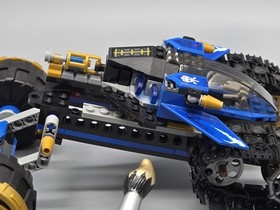 Lego Ninjago Thunder Raider 70723 Read No Minifigures No Box No Manual 