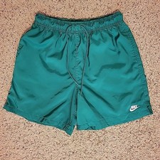 Nike Woven Flow Shorts Mens Medium Club Sportswear Green Running