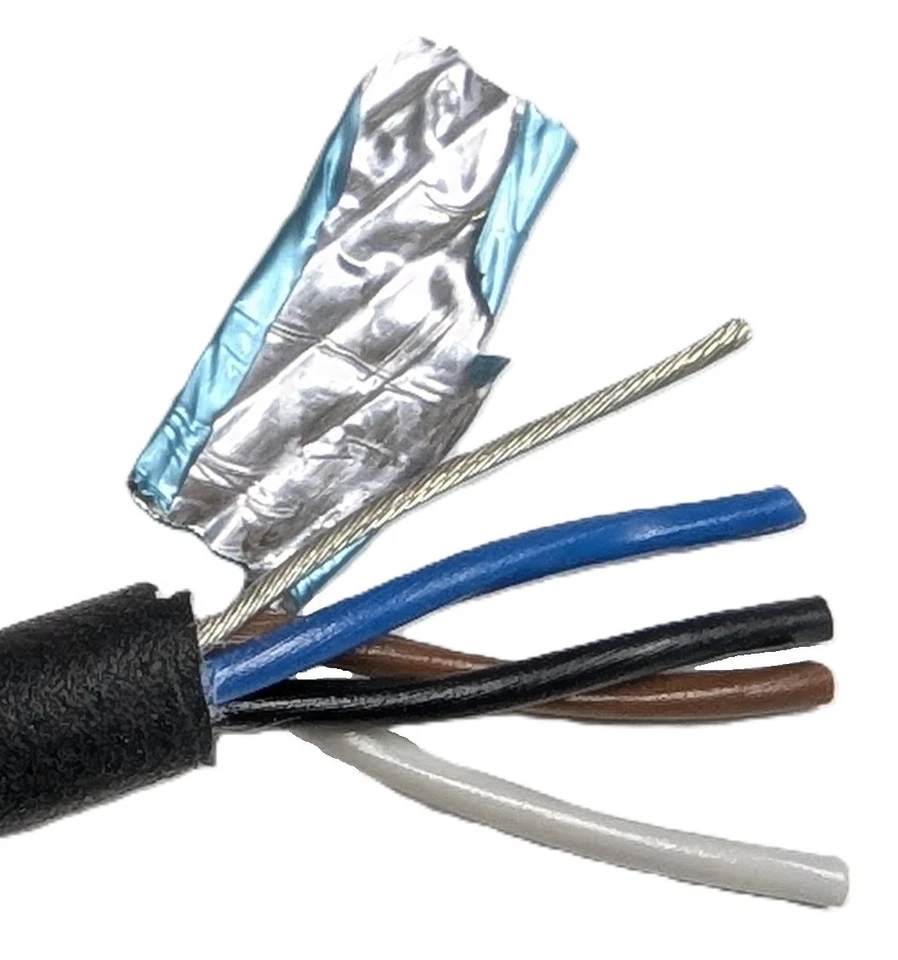 5 Binder USA 77 3530 0000 50704-0500 M12 4-Pin Female Cable Connector 5Meter NEW - Image 2 of 4