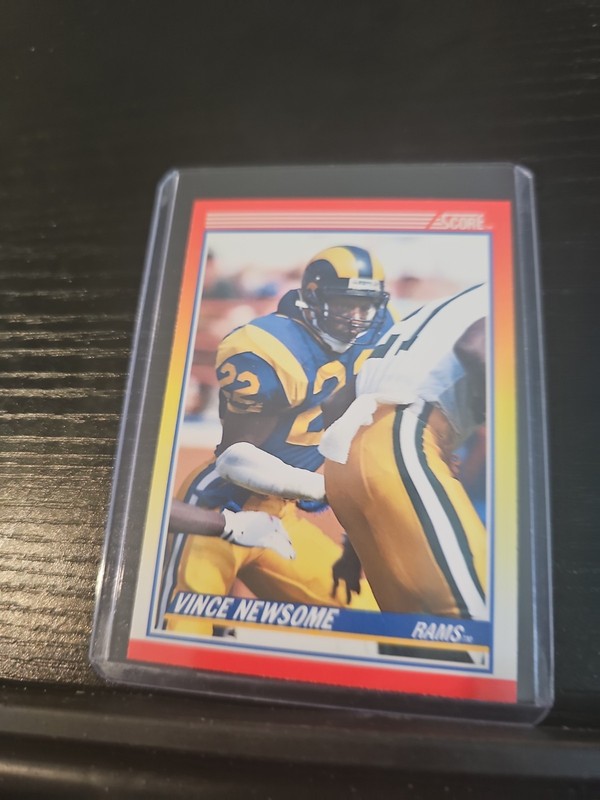 1990 Score - Vince Newsome #222 (RC)