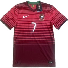 Genuine 2014-15 Portugal Home Jersey Ronaldo 7 S Size World Cup Nike 577986-677