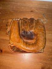 Vintage 1950's Stall & Dean Baseball Glove Split Finger 8041 well Preserved