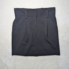 Express Design Studio Charcoal Tailored Mini Skirt Size 2