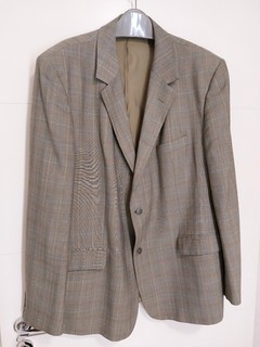 Sakko Luigi Morini Gr. 64 / 4XL sehr guter Zustand grau gemustert