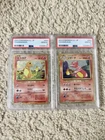 SEQUENTIAL PSA 10 2023 Japanese Pokemon Classic Charmander #1 & Charmeleon #2