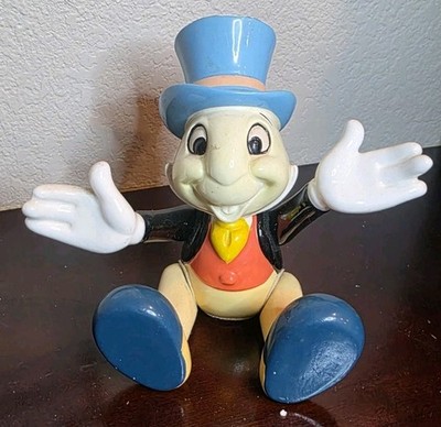 RARE Schmid Disney JIMINY CRICKET Music Box WISH UPON A STAR Japan