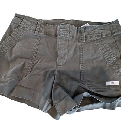 #65 - Old Navy  Chino Green Pixie Shorts -  3.5'' inseam