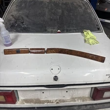 BMW E38 750IL 740I 740LI FRONT DASH WOOD GRAIN TRIMS MOLDINGS SET  OF 4 BERGAMO