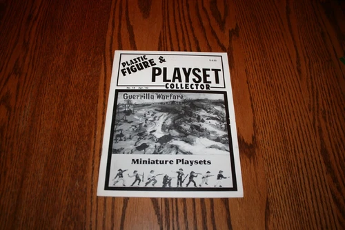 Plastic Figure/Playset Collector Magazine PFPC #18 - Marx Miniature Playsets