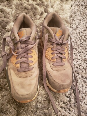 Size 7 - Nike Air Max 90 Leather Gray W for sale online | eBay