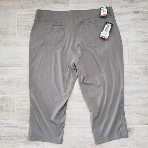 NWT Khombu Cargo Stretch Capri Pants XXL - Picture 2 of 7