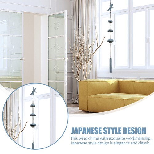 2 Pcs Japanisches Windspiel Windglocke Hängende Dekoration Für économies Wohnkultur