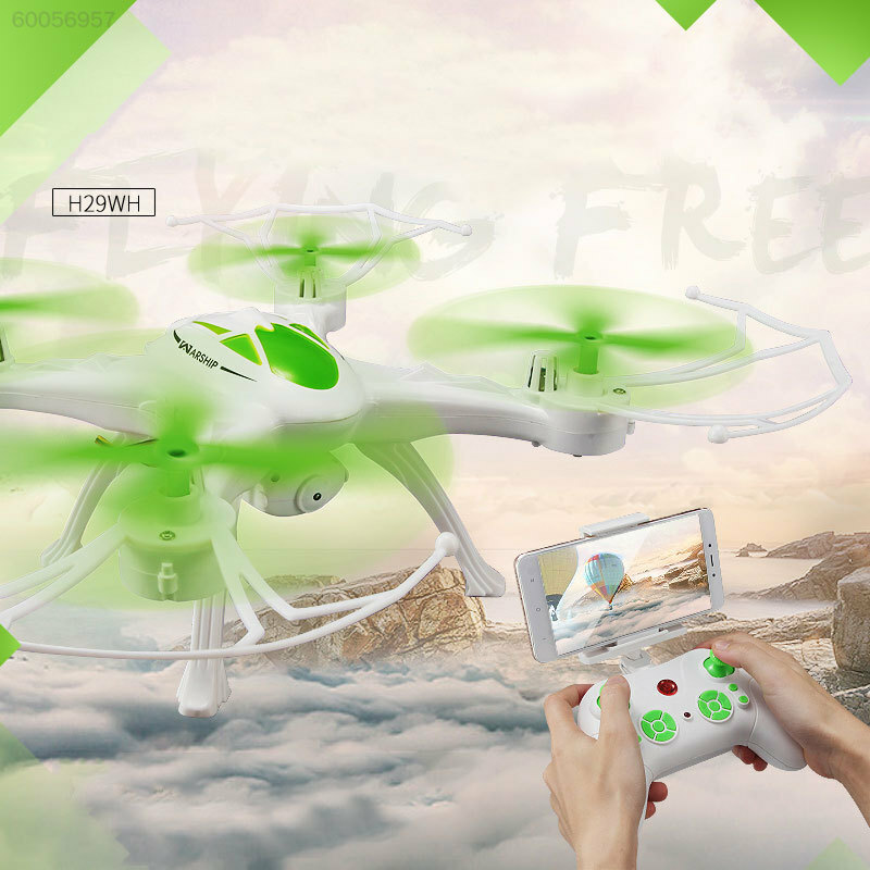 EDE4 H29WH 2.4GHz WiFi FPV RC Quadcopter 0.3MP Camera Headless Drone RTF Helicop EDE4 H29WH 2.4GHz WiFi FPV RC Quadcopter 0.3MP Camera Headless Drone RTF Helicop
