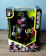 Cybotronik M.A.R.S. Motorized Attack Robo Squad Walking Robot XSS 7", Lights Up