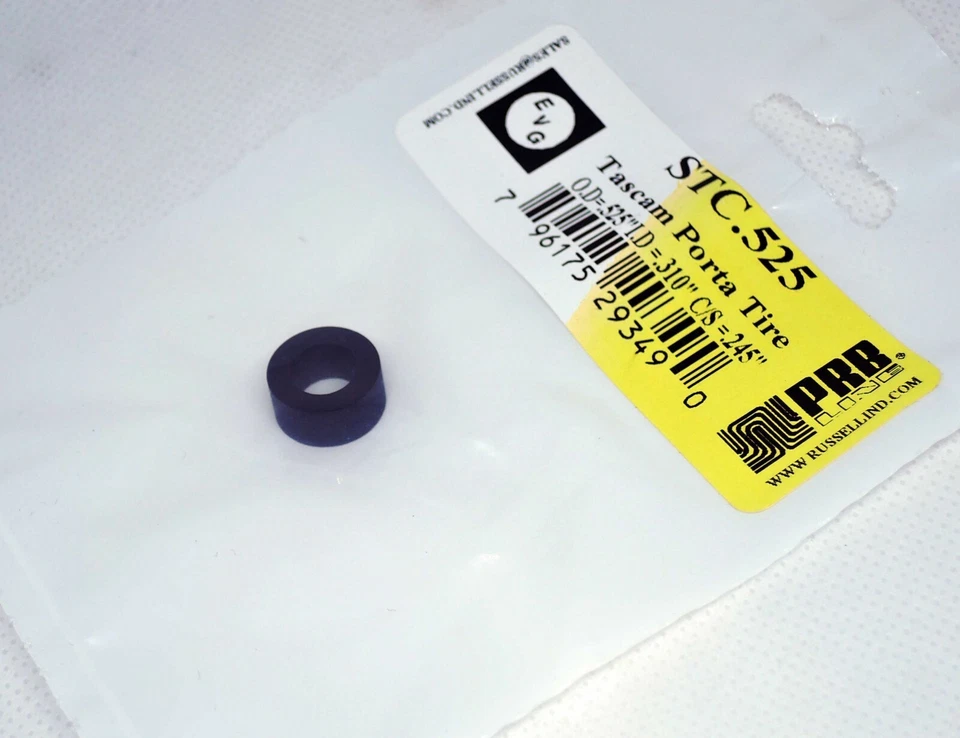 Pinch Roller Tyre for TASCAM 144 234 244 246 PortaStudio and 4-Track Cassette