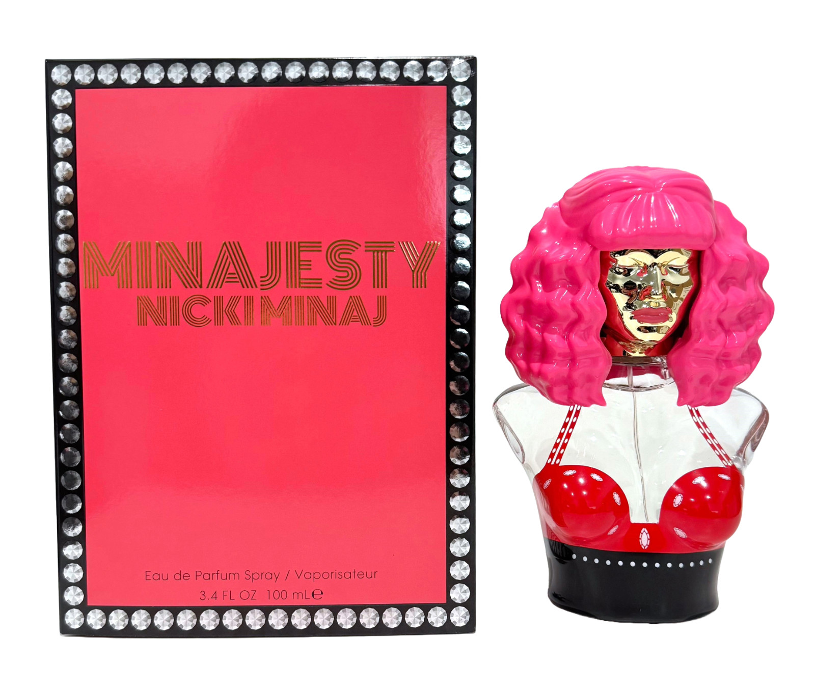 Nicki Minaj Minajesty For Women 3.4 oz Eau de Parfum Spray NEW 100% AUTHENTIC
