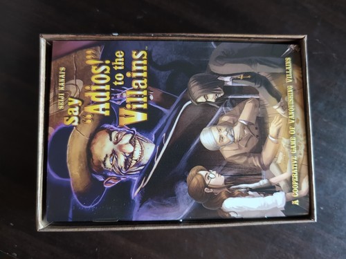 AEG Cardgame Say Adios to the Villains Box Unplayed - Picture 3 of 3