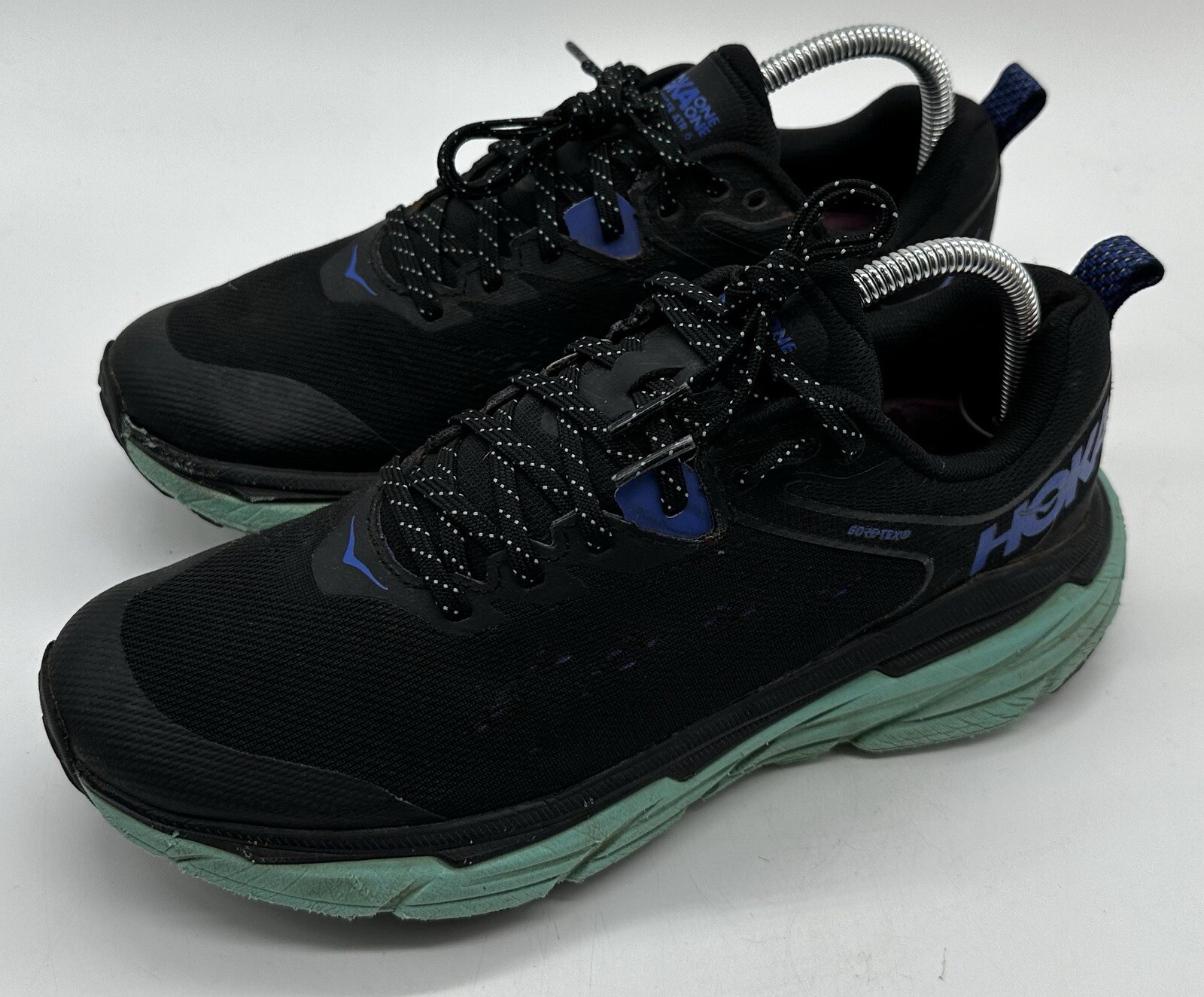 HOKA One One Challenger ATR 6 Wmns Running Shoe Sz 9.5B Used, See Pics For Flaws