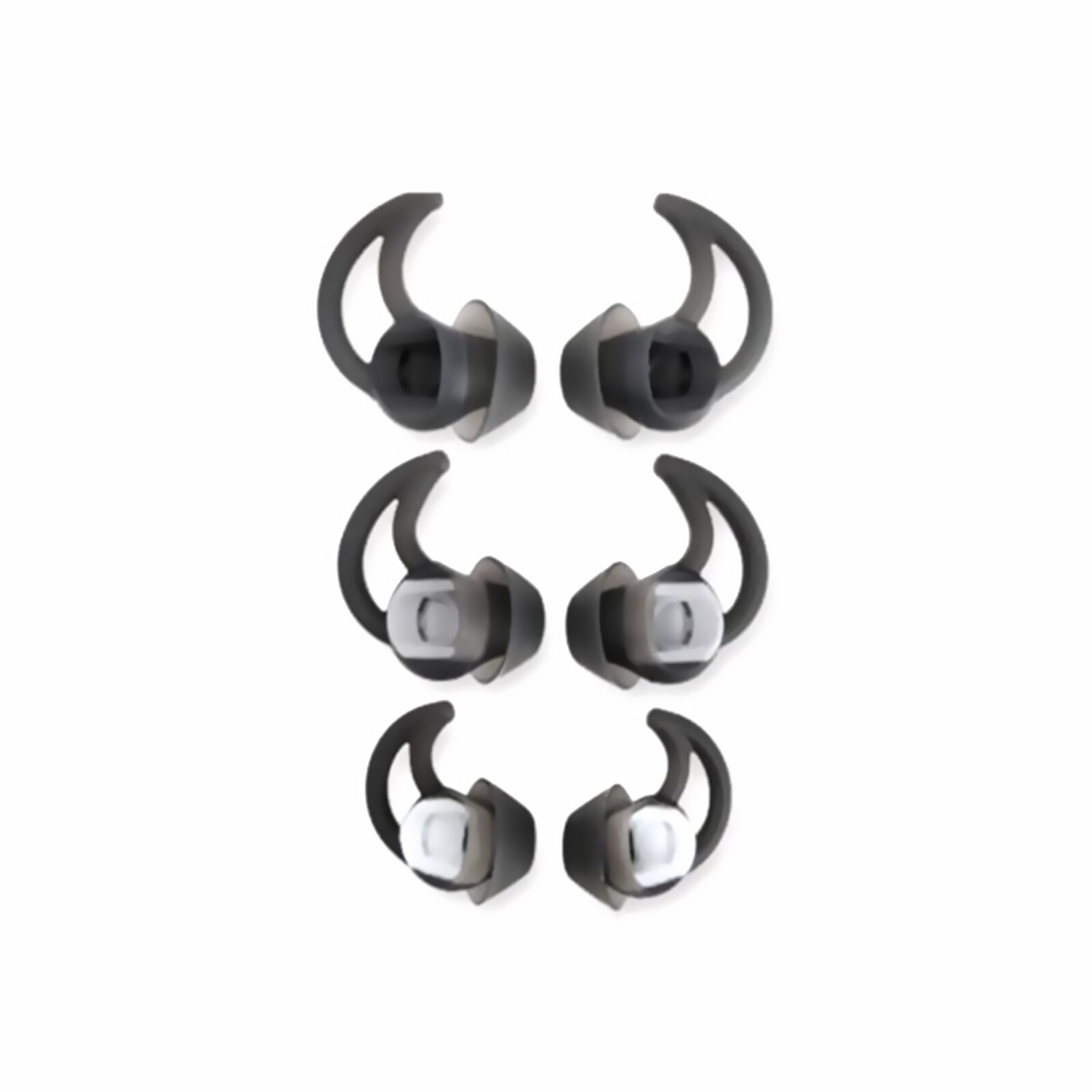 3Pairs Silicone Earbuds Tips for BOSE QC30/QC20/QC20i/SoundSport SIE2i IE2 IE3 b