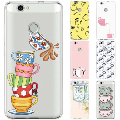 dessana Tea Time Vintage Schutz Hülle Case Handy Tasche passend für Huawei