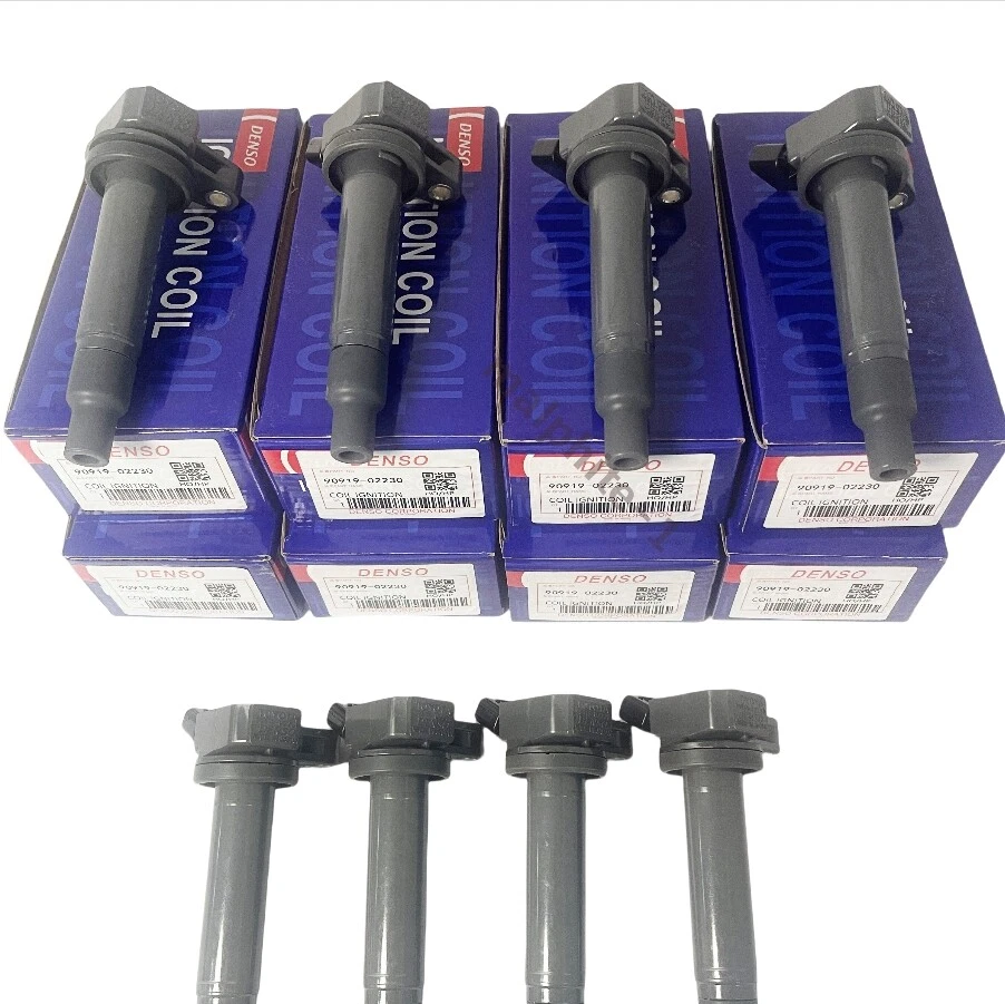 8Pcs Denso Ignition Coils For 1998-2010 TOYOTA Tundra 90919-02230 673-1303 NEW Foto 2 de 4
