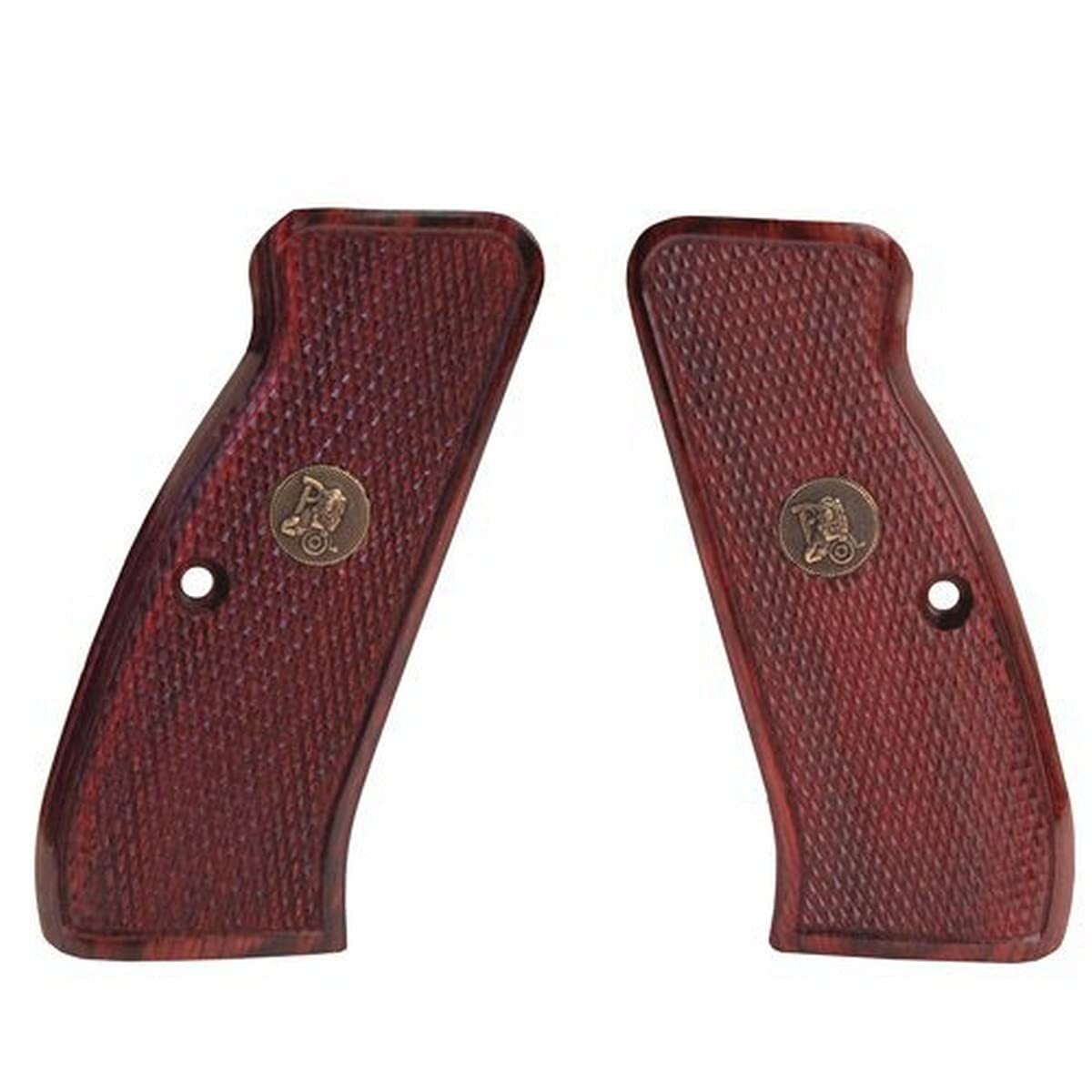 Pachmayr 63220 Renegade Wood Laminate Pistol Grips, CZ 75/85, Rosewood, Check...
