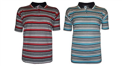 Cotton Valley Polohemd Gestreiftes Polohemd (04996) IN 2 Farboptionen 2XL - 6XL