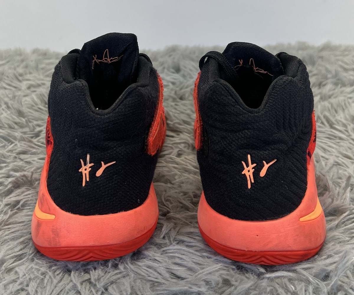 Nike Kyrie 2 Inferno Basketball Bright Crimson Orange Black