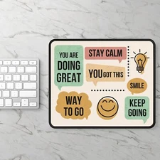  High quality Mouse Pad -  Stitched Edges, Neoprene, Durable