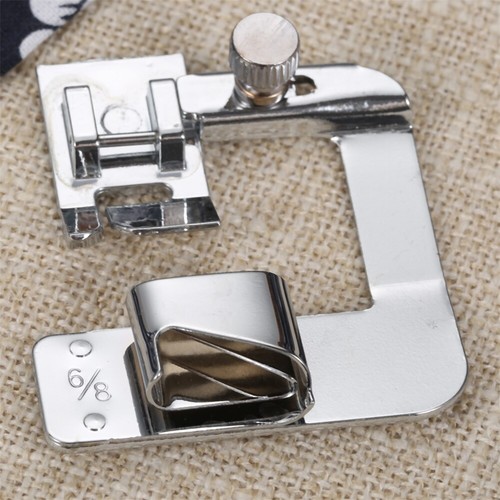 Most Low Shank Sewing Machine Rolled Hem Presser Foot Fits For Singer Brother - Picture 12 of 30