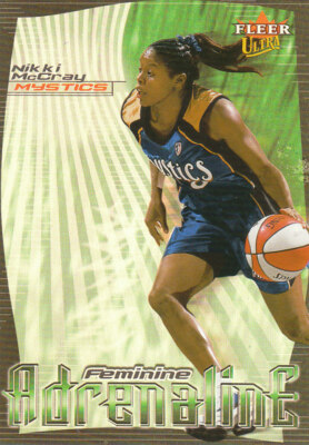 2000 Ultra WNBA Basketball Part 2 Autograph, Insert and Parallel Cards