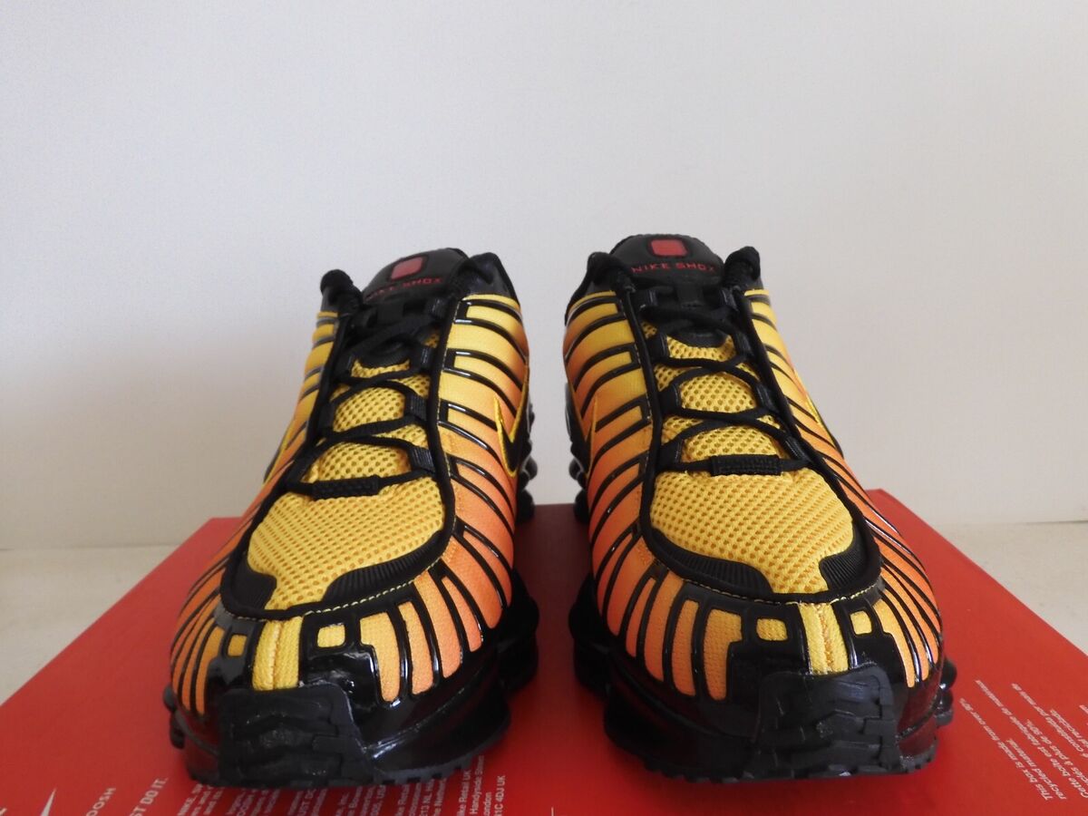 Nike Shox TL Total Shox Black-Black-Amarillo Yellow-Orange Nike Shox TL Total Shox Black-Black-Amarillo Yellow-Orange