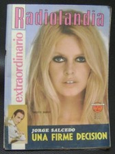Revista Argentina Radiolandia Brigitte Bardot en portada 1971