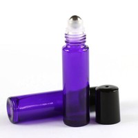 10 Ml Rollflaschen Aus Dickem Glas FüR äTherische ÖLe Mit Metall-Kunststoffkugel