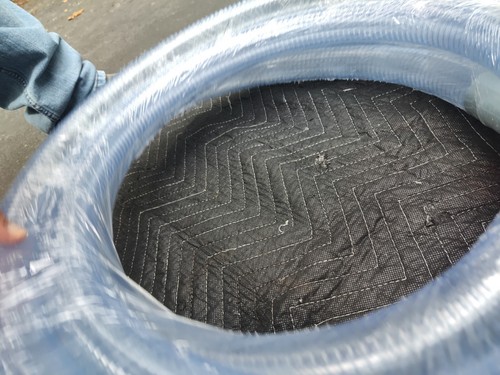 20' Kuriyama FT150-20-ALCE Food Beverage Hose 1-1/2" Id x 20 ft 85 Psi - Picture 18 of 21