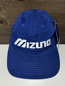 Mizuno Golf Cap Hat Strapback Men&rsquo;s NES With Tag Blue