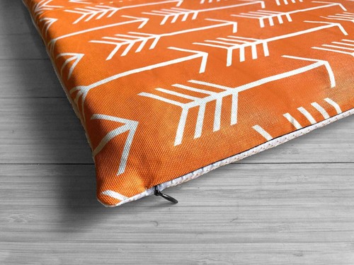 VERKAUF IKEA Bankkamrat, Hemmahos, Stuva Bank Pad Abdeckung orange Pfeil Druck - Bild 2 von 4