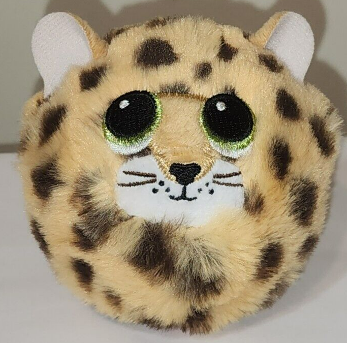 TY Beanie Bouncers – Kuschelige Plüschfigur Mit Leoparden-Punkten, Sammel-Spielzeug