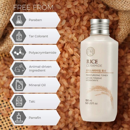 The Face Shop Rice & Ceramide Moisturizing Face Toner - Picture 8 of 8