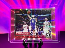 Stephen Curry 2021-22 Donruss Franchise Features Holo Pink Laser #18 Golden