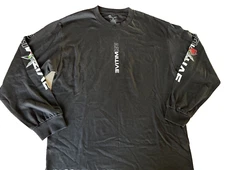 Primitive  Apparel  Skateboarding  "Threat" Long Sleeve Black T Shirt~Size Large