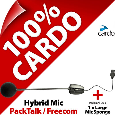 Cardo Scala Rider Hybrid Boom Microphone Mic PackTalk SmartPack SHO-1 Freecom