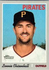 2019 Topps Heritage #510 Lonnie Chisenhall Pittsburgh Pirates
