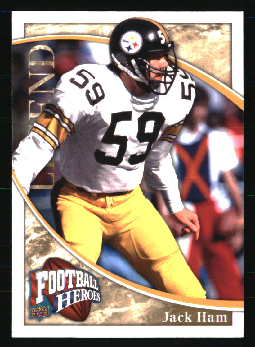 Jack Ham 2009 Upper Deck Heroes #249 FOOTBALL Card